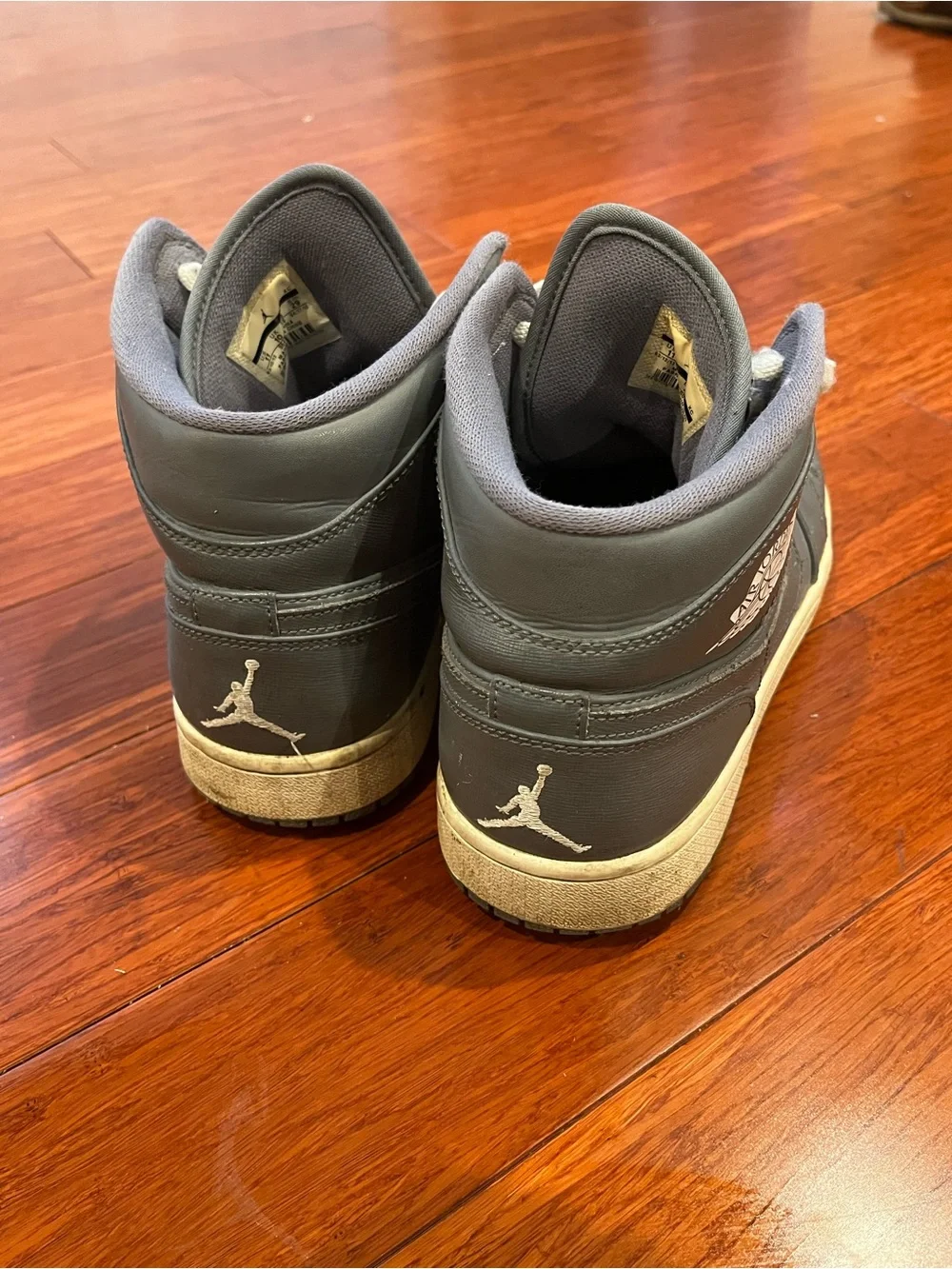 Nike Air Jordan Mid-Top Sneakers - Gray